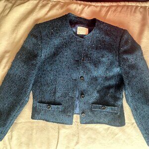 Vintage Pendleton Woolen Mills women’s cropped "walker" or car-style jacket.